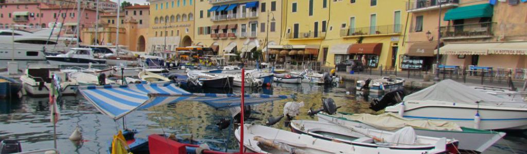 Fishing boats at Portoferraio