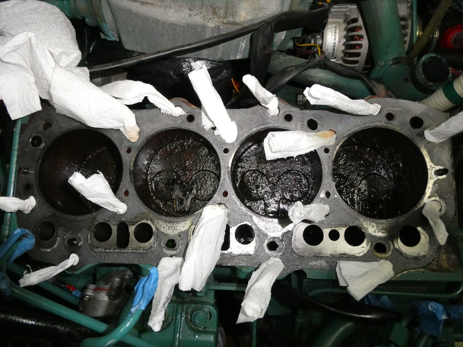 A Hydrolocked Engine Off With Its Head! Yacht Emerald