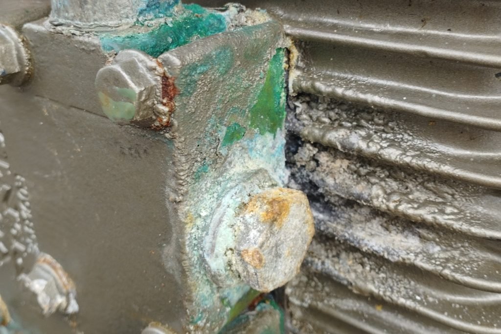Corroded Engine Repairing A Water Damaged Boat Engine - Yacht Emerald